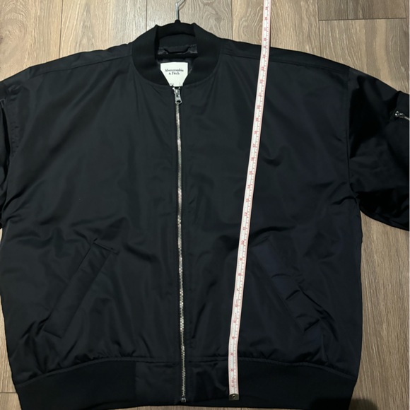 Abercrombie & Fitch Nylon Bomber Jacket - Sz L - BNWT - Picture 11 of 12
